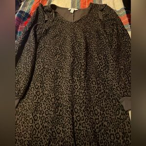 Nine West Animal Print Dress